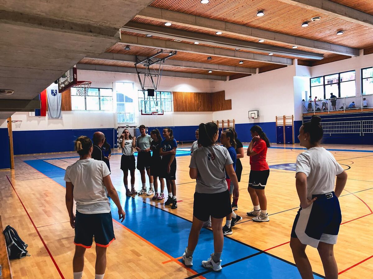 ŽKK Kranjska Gora – Jesenice — trening